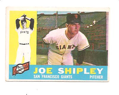 1960 Topps #239 Joe Shipley
