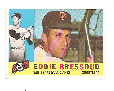 1960 Topps #253 Eddie Bressoud