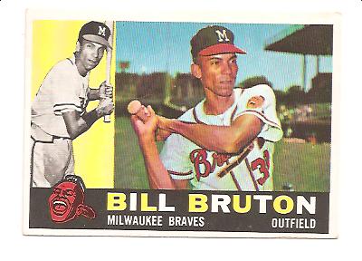 1960 Topps #37 Bill Bruton