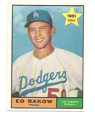 1961 Topps #147 Ed Rakow