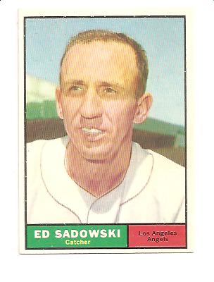 1961 Topps #163 Ed Sadowski