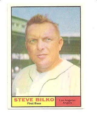 1961 Topps #184 Steve Bilko