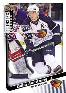 2009-10 Collector's Choice #24 Colby Armstrong
