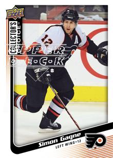 2009-10 Collector's Choice #135 Simon Gagne