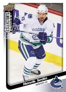 2009-10 Collector's Choice #139 Henrik Sedin
