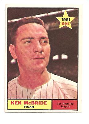 1961 Topps #209 Ken McBride