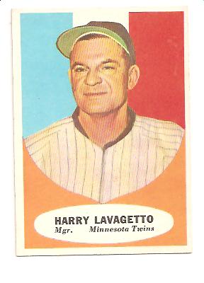 1961 Topps #226 Cookie Lavagetto MG