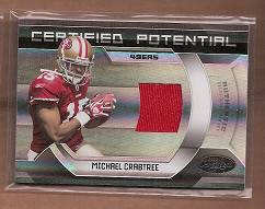 2009 Certified Certified Potential Materials #13 Michael Crabtree