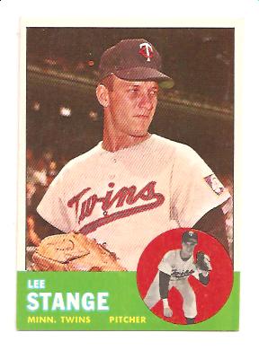 1963 Topps #246 Lee Stange