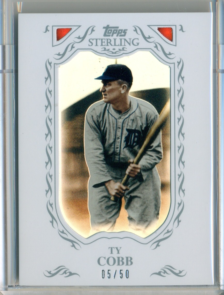 2009 Topps Sterling Framed White #27 Ty Cobb