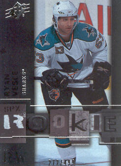 2009-10 SPx #103 Ryan Vesce RC