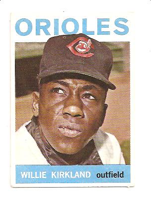 1964 Topps #17 Willie Kirkland