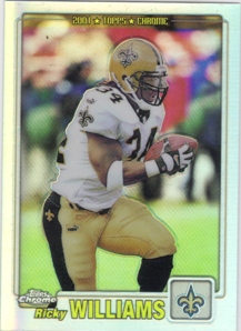 2001 Topps Chrome Refractors #18 Ricky Williams