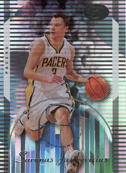 2006-07 Bowman Elevation #76 Sarunas Jasikevicius