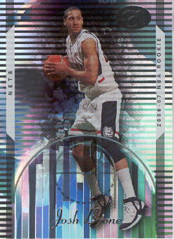2006-07 Bowman Elevation #107 Josh Boone RC