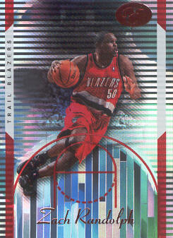 2006-07 Bowman Elevation Red #70 Zach Randolph