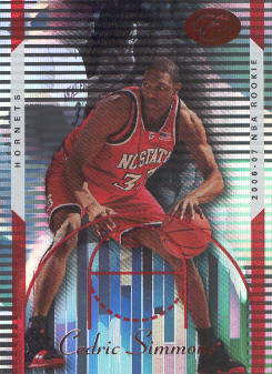 2006-07 Bowman Elevation Red #121 Cedric Simmons