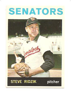 1964 Topps #92 Steve Ridzik