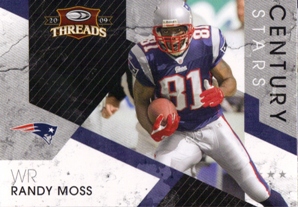 2009 Donruss Threads Century Stars #15 Randy Moss
