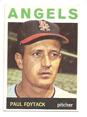 1964 Topps #149 Paul Foytack