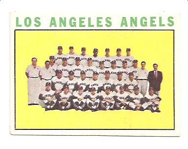 1964 Topps #213 Los Angeles Angels TC