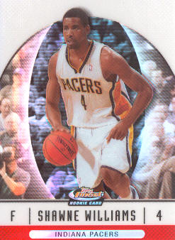 2006-07 Finest Refractors #92 Shawne Williams