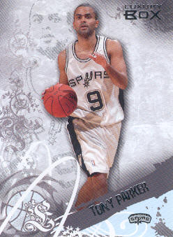 2006-07 Topps Luxury Box #9 Tony Parker