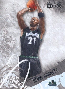 2006-07 Topps Luxury Box #21 Kevin Garnett