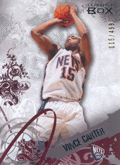 2006-07 Topps Luxury Box Red #6 Vince Carter