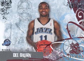 2006-07 Topps Luxury Box Red #63 Dee Brown