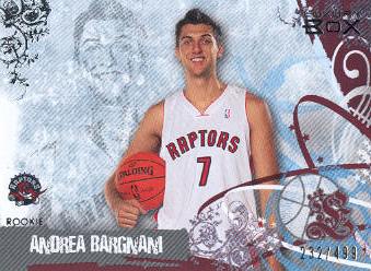 2006-07 Topps Luxury Box Red #77 Andrea Bargnani