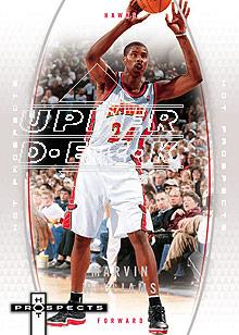 2006-07 Fleer Hot Prospects #2 Marvin Williams