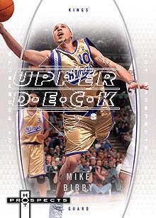 2006-07 Fleer Hot Prospects #50 Mike Bibby