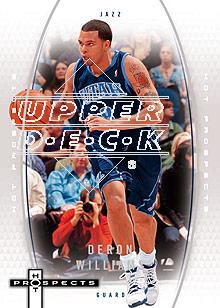 2006-07 Fleer Hot Prospects #58 Deron Williams