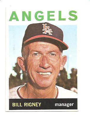 1964 Topps #383 Bill Rigney MG
