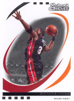 2006-07 Topps Trademark Moves #1 Dwyane Wade