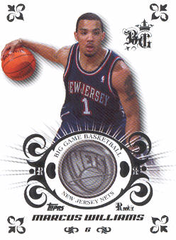 2006-07 Topps Big Game #77 Marcus Williams RC