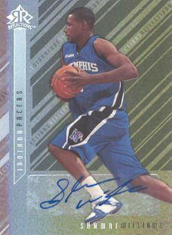 2006-07 Reflections Signature Silver #WI Shawne Williams