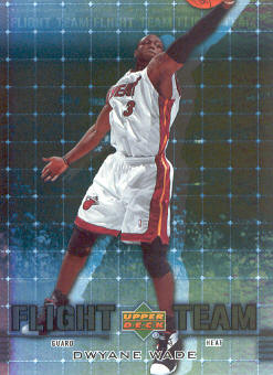 2006-07 UD Reserve Flight Team #DW Dwyane Wade