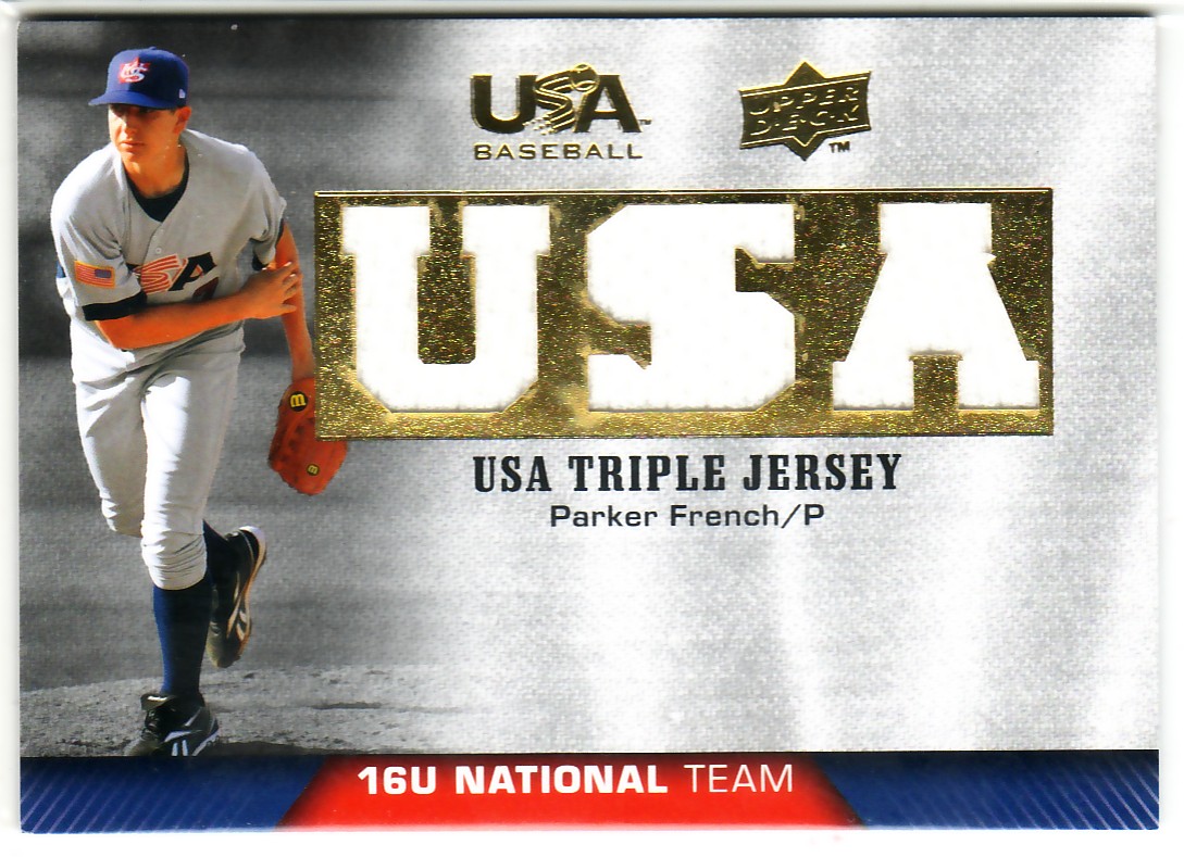 2009-10 USA Baseball 16U National Team Jerseys #PF Parker French