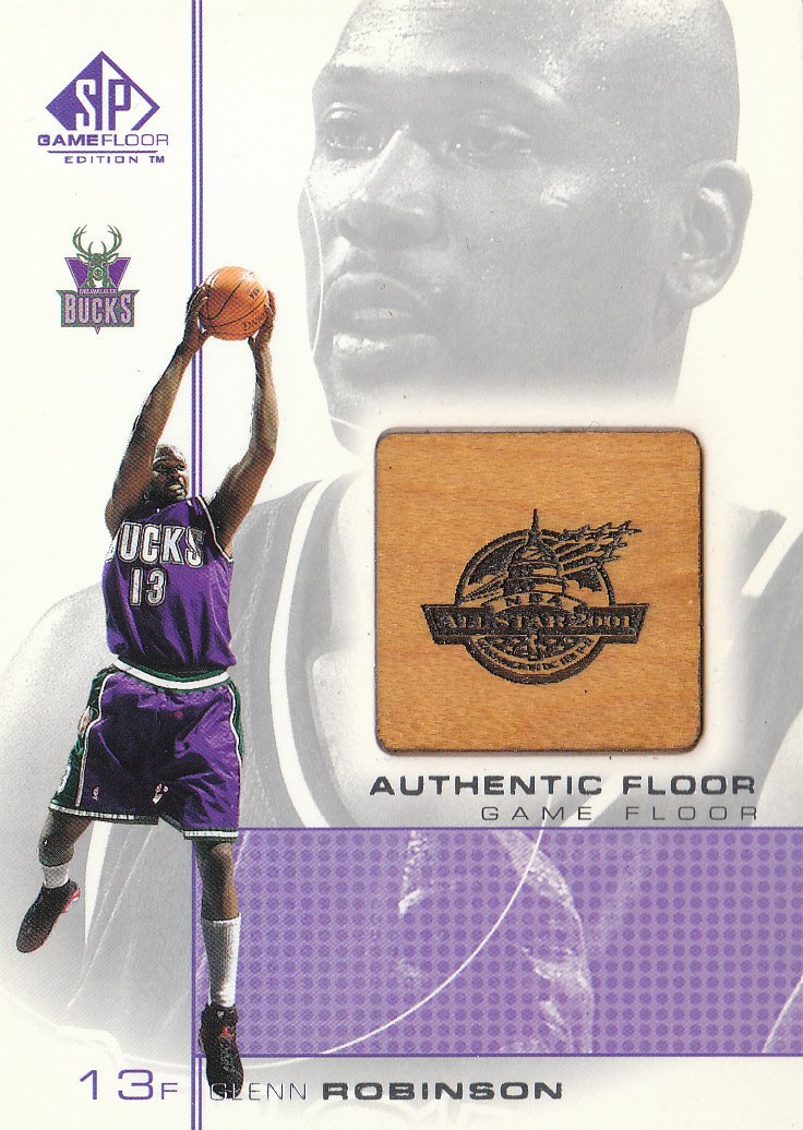 2000-01 SP Game Floor Authentic Floor #GR Glenn Robinson