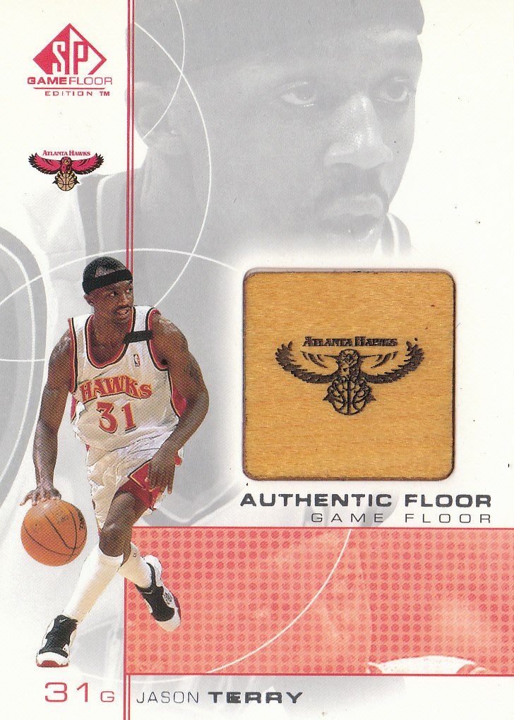 2000-01 SP Game Floor Authentic Floor #JT Jason Terry