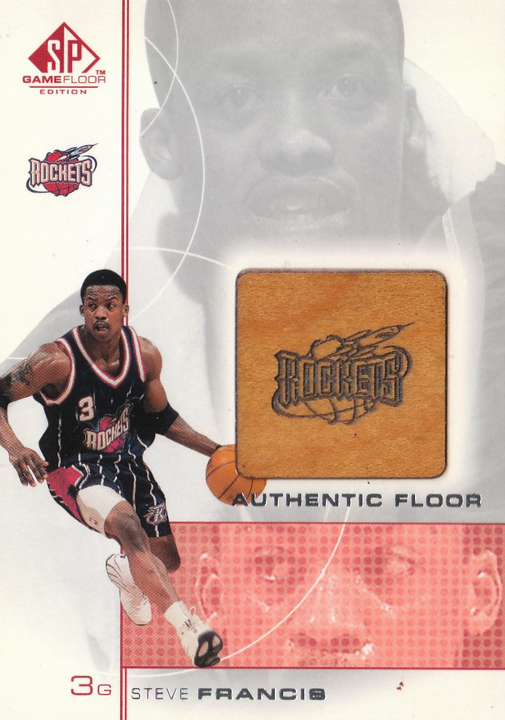 2000-01 SP Game Floor Authentic Floor #SF Steve Francis