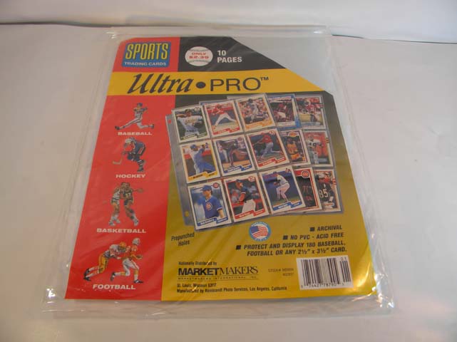 Pages for 3 Ring Binders 9 Pocket 10 ct Pack Ultra Pro 