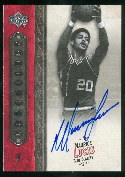 2006-07 Chronology Autographs #59 Maurice Lucas