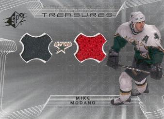 2001-02 SPx Hockey Treasures #HTMO Mike Modano