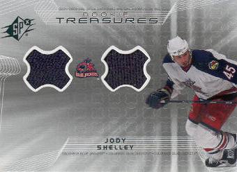 2001-02 SPx Rookie Treasures #RTJS Jody Shelley