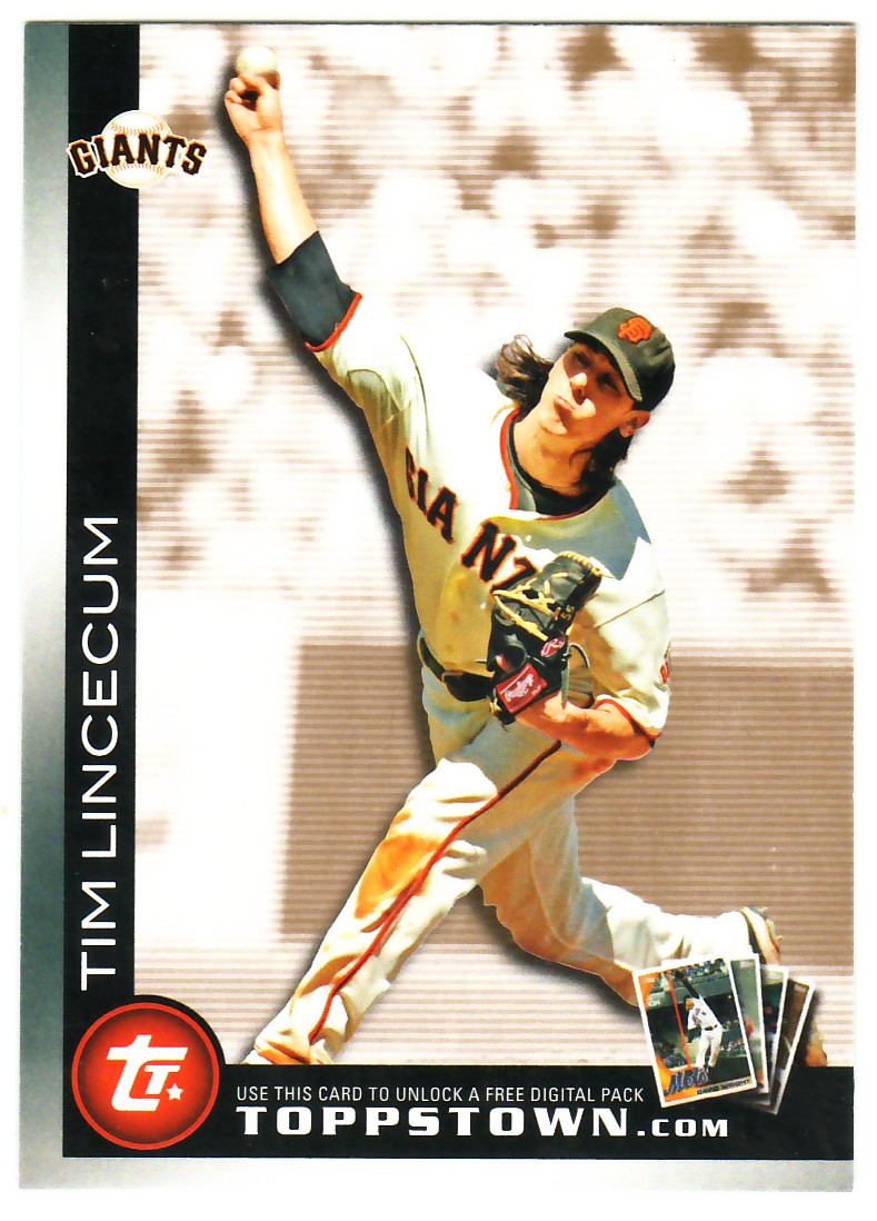 2010 Topps Topps Town Gold #TTT10 Tim Lincecum