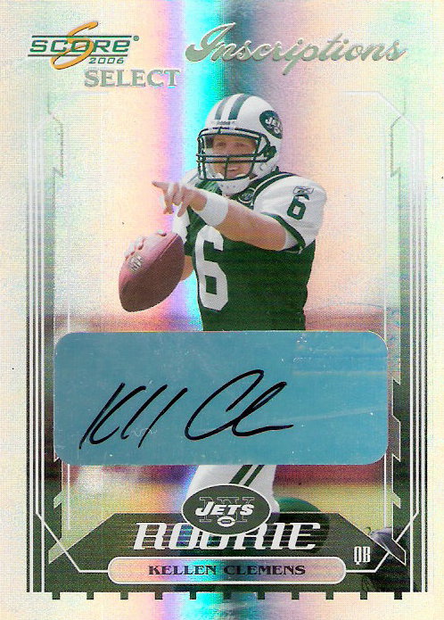 2006 Select Inscriptions #394 Kellen Clemens/50