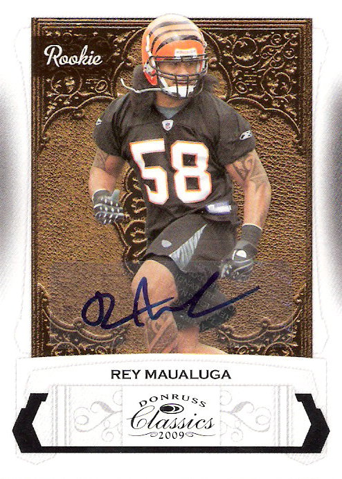 2009 Donruss Classics #239 Rey Maualuga AU/299 RC